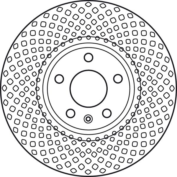 Brake Disc TRW DF6015S