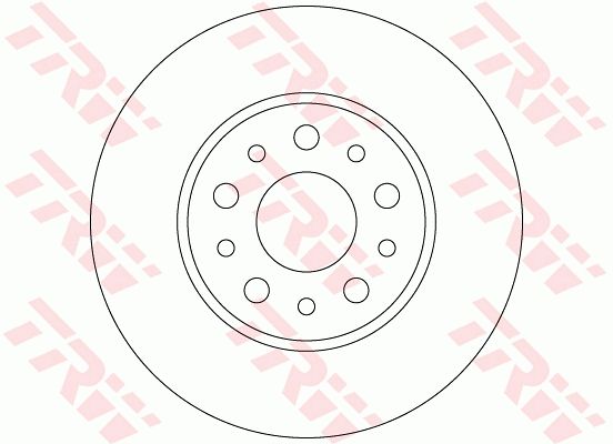 Brake Disc TRW DF6228