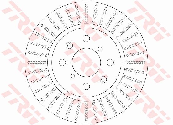 Brake Disc TRW DF6232