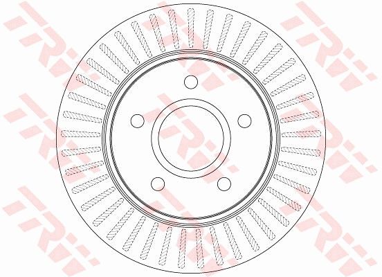 Brake Disc TRW DF6253S