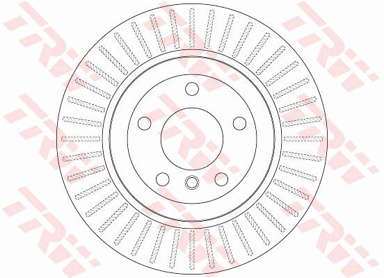 Brake Disc TRW DF6299