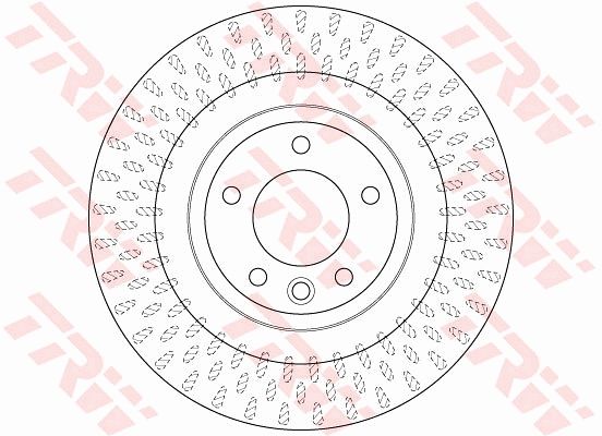 Brake Disc TRW DF6528S