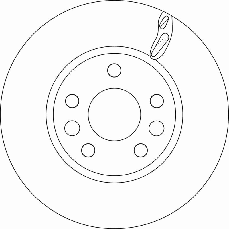 Brake Disc TRW DF6546