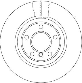 Brake Disc TRW DF6616S