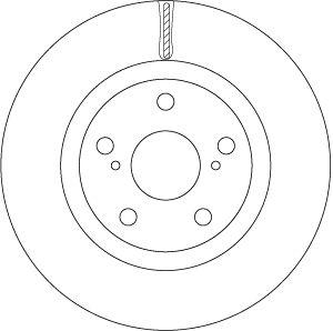 Brake Disc TRW DF6675