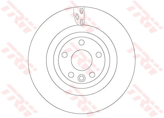 Brake Disc TRW DF6706S