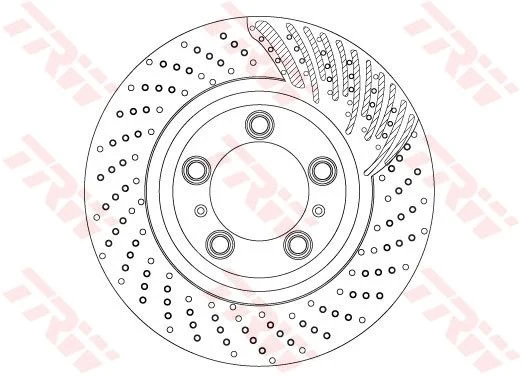 Brake Disc TRW DF6721S