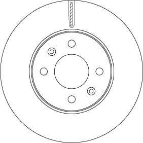 Brake Disc TRW DF6794