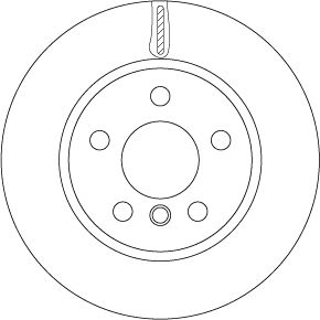 Stabdžių diskas TRW DF6799
