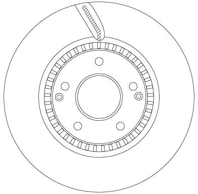 Brake Disc TRW DF6883S