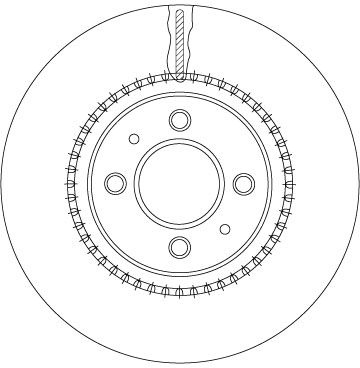 Brake Disc TRW DF6904