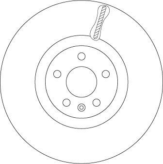 Brake Disc TRW DF6939S