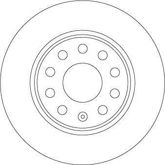 Brake Disc TRW DF6952