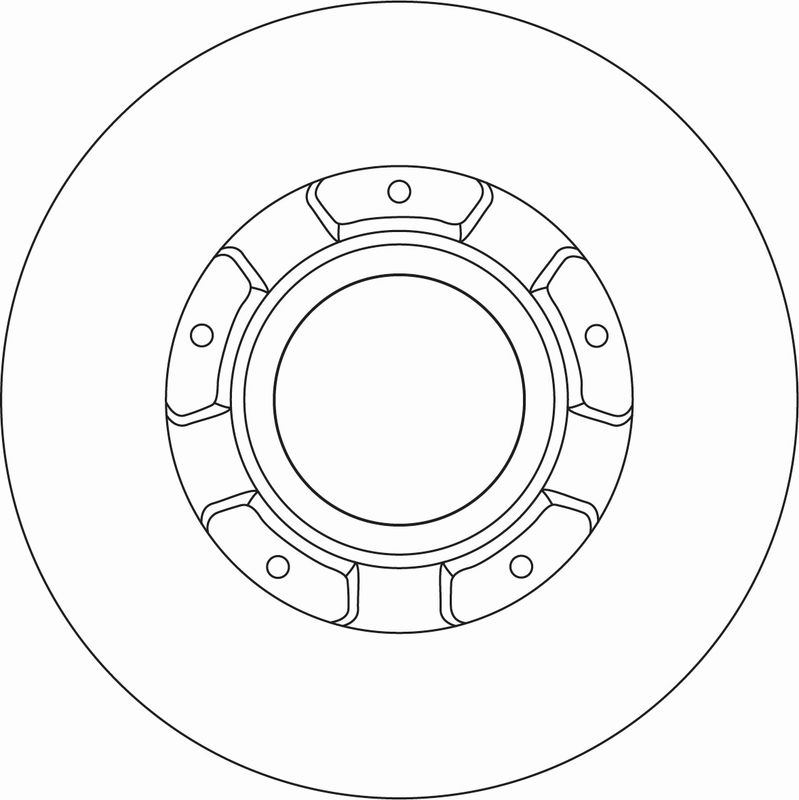 Brake Disc TRW DF6963S