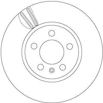 Brake Disc TRW DF6964