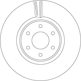 Brake Disc TRW DF6968S