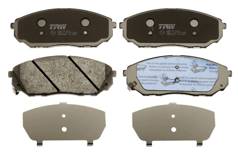 Brake Pad Set, disc brake TRW GDB3452