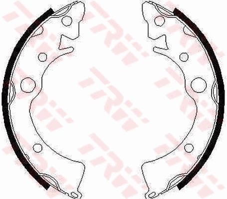 Brake Shoe Set TRW GS6210