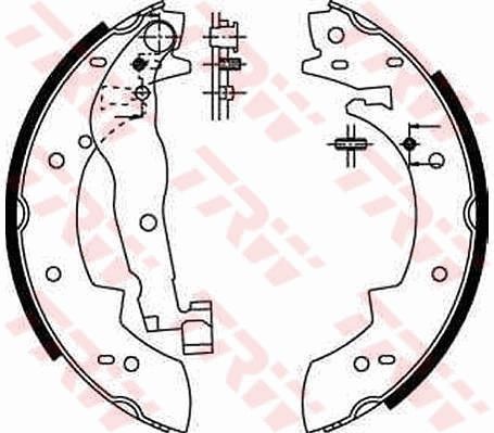 Brake Shoe Set TRW GS6251