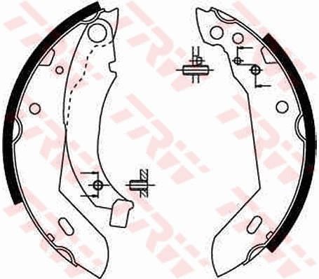 Brake Shoe Set TRW GS8158