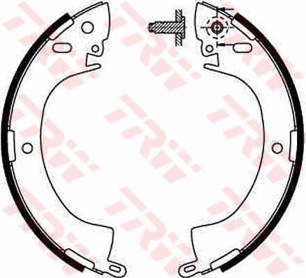 Brake Shoe Set TRW GS8185