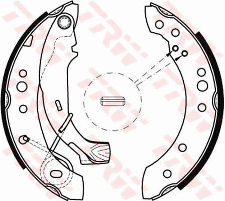 Brake Shoe Set TRW GS8467