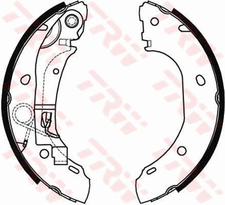 Brake Shoe Set TRW GS8472