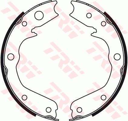 Brake Shoe Set, parking brake TRW GS8497