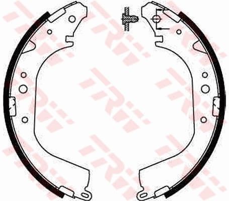 Комплект гальмівних колодок TRW GS8502