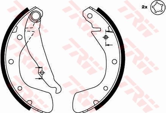 Brake Shoe Set TRW GS8542