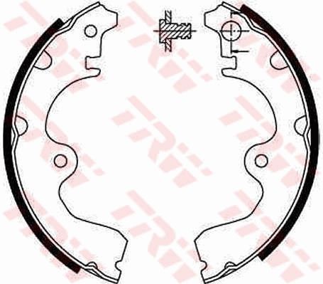 Brake Shoe Set TRW GS8554