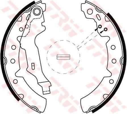 Brake Shoe Set TRW GS8603