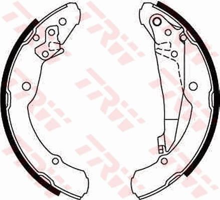 Brake Shoe Set TRW GS8639