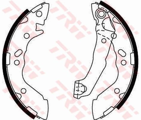 Brake Shoe Set TRW GS8659