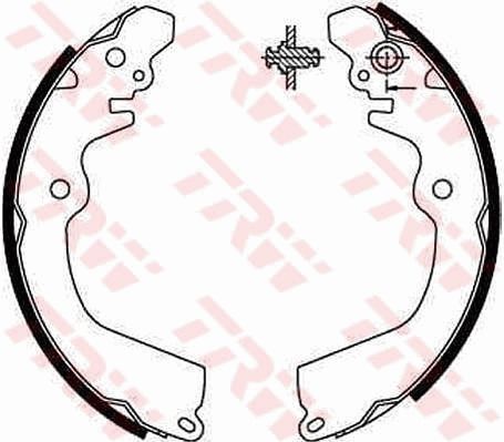 Brake Shoe Set TRW GS8666