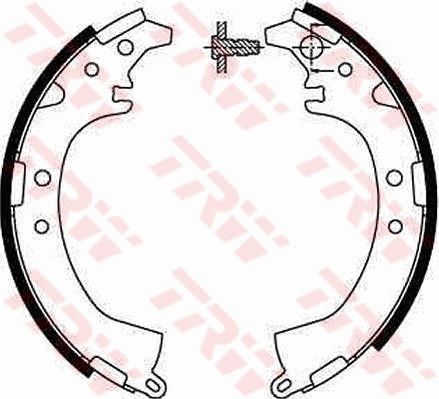 Brake Shoe Set TRW GS8672