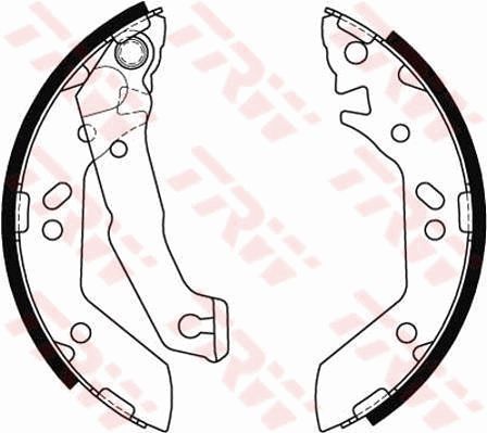 Brake Shoe Set TRW GS8684