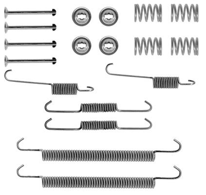 Accessory Kit, brake shoes TRW SFK264