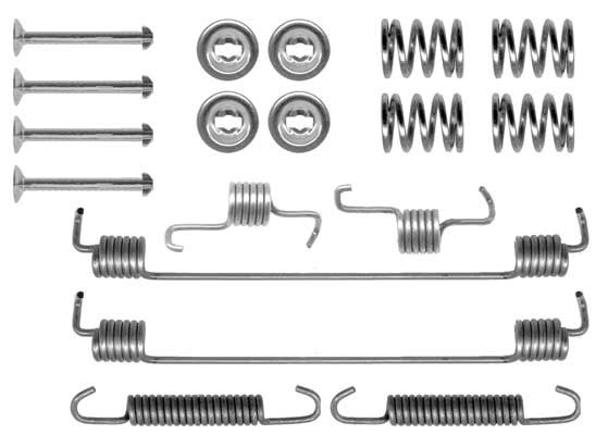 Accessory Kit, brake shoes TRW SFK343