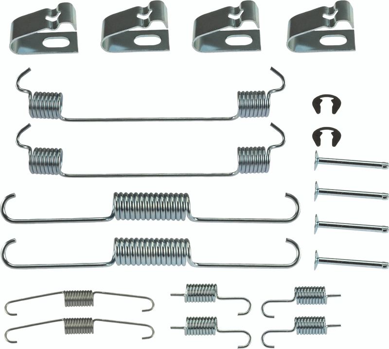 Priedų komplektas, stabdžių trinkelės TRW SFK452
