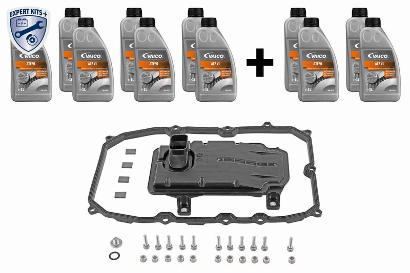 Parts kit, automatic transmission oil change VAICO V10-3222-XXL