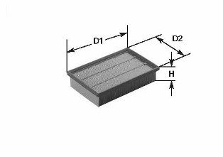 Повітряний фільтр CLEAN FILTERS MA3250