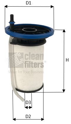 Kuro filtras CLEAN FILTERS MG3612