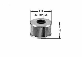 Oil Filter CLEAN FILTERS ML 044