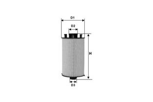 Oil Filter CLEAN FILTERS ML1749