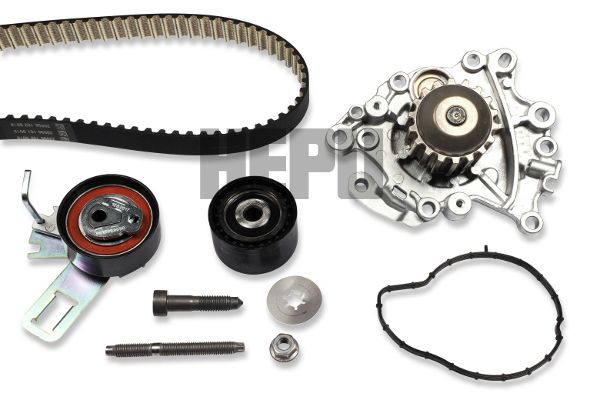 Water Pump & Timing Belt Kit HEPU PK19010