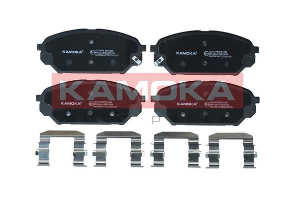 Brake Pad Set, disc brake KAMOKA JQ101076