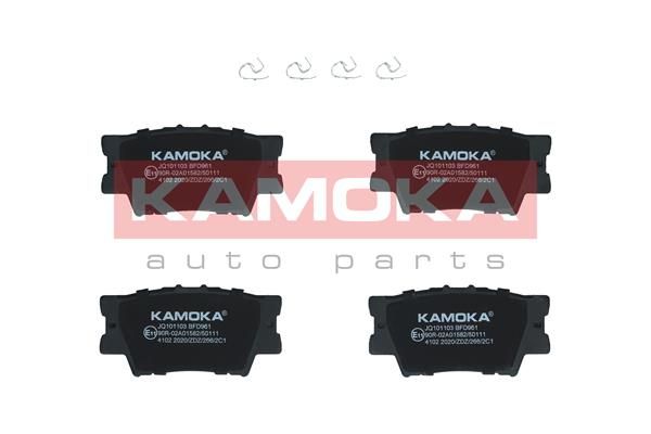 Brake Pad Set, disc brake KAMOKA JQ101103