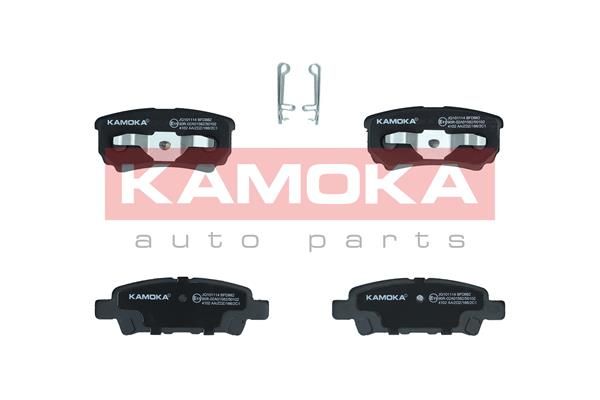 Комплект гальмівних накладок, дискове гальмо KAMOKA JQ101114