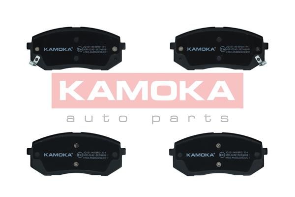 Brake Pad Set, disc brake KAMOKA JQ101149